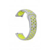 Amazfit Gtr3 Ve Gtr3 Pro Uyumlu Yumuşak Dokulu Nike Style Delikli Desenli Silikon Kordon Kayış - 4