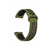 Amazfit Gtr3 Ve Gtr3 Pro Uyumlu Yumuşak Dokulu Nike Style Delikli Desenli Silikon Kordon Kayış - 5