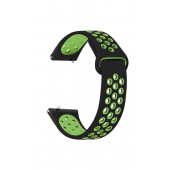 Honor Magic Watch 2 46mm Uyumlu Yumuşak Dokulu Nike Style Delikli Desenli Silikon Kordon Kayış - 4