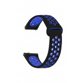 Honor Magic Watch 2 46mm Uyumlu Yumuşak Dokulu Nike Style Delikli Desenli Silikon Kordon Kayış - 8