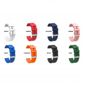 Amazfit Pace 2 Stratos Akıllı Saat Ile Uyumlu Kaliteli Tokalı Yeşil Silikon Kordon Kayış - 9