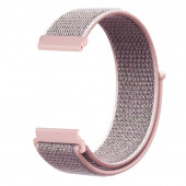 Samsung Gear Sport Sm-r600 Uyumlu Spor Kumaş Desenli Cırt Cırtlı Kordon Kayış - 8