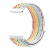 Samsung Gear Sport Sm-r600 Uyumlu Spor Kumaş Desenli Cırt Cırtlı Kordon Kayış - 10