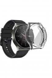 Huawei Watch Gt2 Pro Uyumlu Önü Kapalı Silikon Ekran Ve Kasa Koruyucu Kılıf - 1