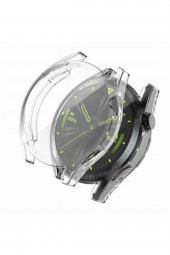 Huawei Watch Gt3 46mm Uyumlu Önü Kapalı Silikon Ekran Ve Kasa Koruyucu Kılıf - 1