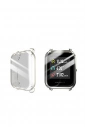 Amazfit Bip Uyumlu Önü Kapalı Silikon Ekran Ve Kasa Koruyucu Kılıf - 2