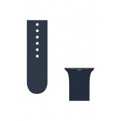 Apple Watch Kordon 1 2 3 4 5 6 7 SE Seri Uyumlu 38 mm/40 mm/41 mm Silikon Kordon Kayış - 3