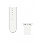 Apple Watch Kordon 1 2 3 4 5 6 7 SE Seri Uyumlu 38 mm/40 mm/41 mm Silikon Kordon Kayış - 9