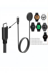 Samsung Galaxy Watch 4 44mm Akıllı Saat Uyumlu Manyetik Type-c Şarj Kablosu - 2