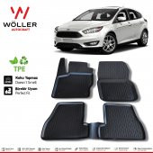 Ford Focus 4 Paspas 2015 2018 Arası 3d Havuzlu Wöller Paspas - 1