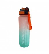 Pipetli, Çift Renkli, Mika Motivasyon Matarası 1 Lt HK2735 - 4