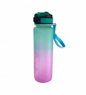 Pipetli, Çift Renkli, Mika Motivasyon Matarası 1 Lt HK2735 - 5