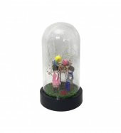 Sevgili Çift Işıklı Büyük Boy Fanus HK2711 thumbnail 4