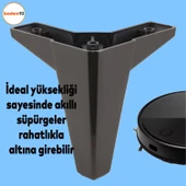 Sedir Lüks Mobilya Kanepe Sehpa Tv Ünitesi Koltuk Ayağı 12 Cm Siyah Ayakları 4 Adet - 5
