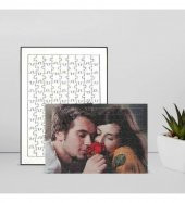 Kişiye Özel Puzzle 42 Parça HK2752 - 1