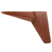 Sedir Lüks Mobilya Kanepe Sehpa TV Ünitesi Koltuk Ayağı 12 cm Ahşap Desenli Kahverengi Ayak 4 ADET thumbnail 3