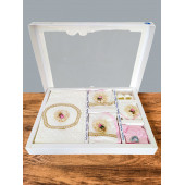 Hastane Çıkışı 10 Parça Yeni Doğan Bebek Kıyafeti Pembe Doğal Pamuklu Bebek Giyim Seti - 3