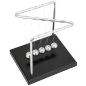 Newton Beşiği Denge Balans Topları Z Stant 14 cm thumbnail 1