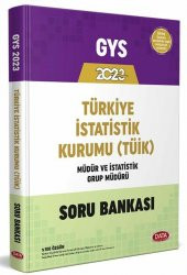Data 2023 GYS Türkiye İstatistik Kurumu TÜİK Müdür ve İstatistik Grup Müdürü Soru Bankası Görevde Yükselme Data Yayınları - 3