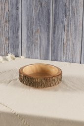 Ahşap Çerezlik Ve Doğal Ahşap Çerez Kasesi - 3