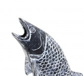 Metal Balık 43 Cm Dekoratif Hediyelik - 2