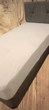 ALEZ Fitted 90169 Yatak koruyucu Sıvı Geçirmez 90x190 Model Terletme El Yapı - 3