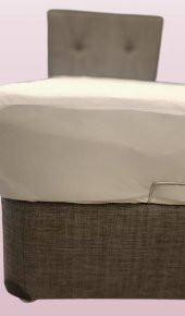 ALEZ Fitted 90169 Yatak koruyucu Sıvı Geçirmez 90x190 Model Terletme El Yapı - 5