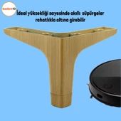 Sedef Lüks Mobilya Kanepe Sehpa Tv Ünitesi Koltuk Ayağı 12 Cm Açık Ceviz Ayakları (4 ADET) thumbnail 8