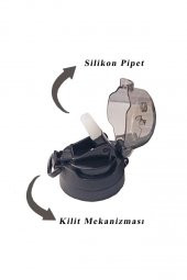 Erkek Çocuk Matara 500 ml 1 Adet Batman Plastik Lisanslı Okul Matarası Süper Kahraman Pipetli Suluk - 3