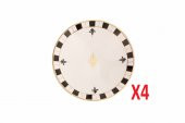 Porland Palms Çukur Tabak 20cm 4lü 04ALM005907 - 1