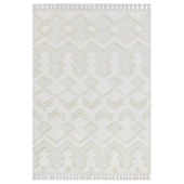 Madu İskandinav Tarz Saçaklı Krem Dokuma Salon ve Oturma Odası Halısı 1184_RO_66 - 6