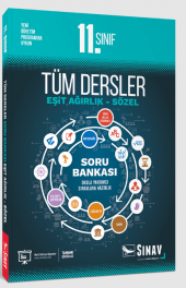 Sınav Yayınları 11. Sınıf Tüm Dersler Eşit Ağırlık Sözel Soru Bankası - 1