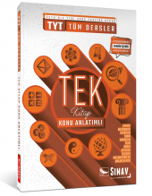 Sınav Yayınları 2024 TYT Tüm Dersler Konu Anlatımlı Tek Kitap - 1