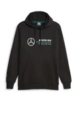 Puma MAPF1 ESS Fleece Hoodie Erkek Sweatshirt Siyah S-XXL - 1