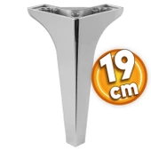 Sedef Lüks Mobilya Kanepe Tv Ünitesi Konsol Koltuk Ayağı 19 Cm Parlak Krom Ayakları 4 Adet - 2