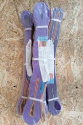 Powerk Polyester Düz Sapan 1 Ton 5 Metre 6/1 (Mor) - 2