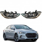 HYUNDAİ ELENTRA 2016--2018 SAĞ VE SOL ELEKTİRİKLİ MOTORLU ÖN FAR - 1