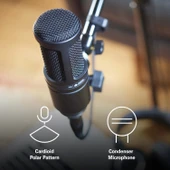 Audio-Technica At2020 Kardioid Kondenser Stüdyo Xlr Mikrofon - 3