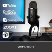 Blue Yeti X Profesyonel USB Kondenser Mikrofon - 4