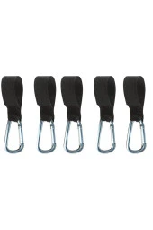 RevuBaby Bebek Arabası Çanta Asma Aparatı Puset Kancası & Bebek Arabası Askı Aparatı 5 Li Paket - 1