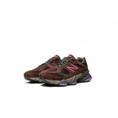New Balance 9060 Rich Oak Burgundy - 4