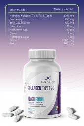 Kolajen 1-2-3 Maxiform 3 Al 2 Öde, 180 Tablet, Cilt, Vücut, Diyet Ve Form Şimdi Tek Şişede - 2