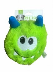 Nunbell Köpek Oyuncağı Canavar Yeşil Surat - 1