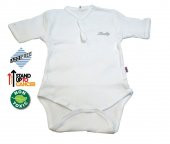 Sema Baby Yarım Kol Kaşkorse Badi (Body) - Beyaz  12-18 Ay - 1
