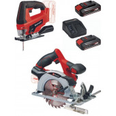 Einhell TE-CS 18/165/1 Daire Testere TC-JS 18 Dekupaj 2X2.5AH Akülü Set - 1