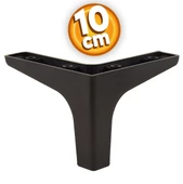 Sedef Lüks Mobilya Kanepe Sehpa Tv Ünitesi Koltuk Ayağı 10 Cm Siyah Ayakları (4 ADET) - 3