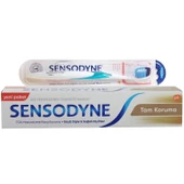 Sensodyne Tam Koruma Diş Macunu 75 ml + Diş Eti Bakımı Fırçası Yumuşak - 4