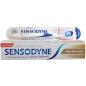 Sensodyne Tam Koruma Diş Macunu 75 ml + Diş Eti Bakımı Fırçası Yumuşak - 1