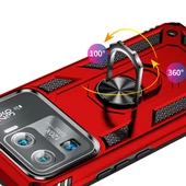 Xiaomi Mi 11 Ultra Kılıf Zore Vega Yüzük Standlı Zırh Kılıf - 9