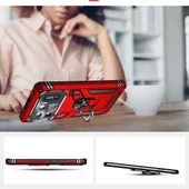 Xiaomi Mi 11 Ultra Kılıf Zore Vega Yüzük Standlı Zırh Kılıf - 7